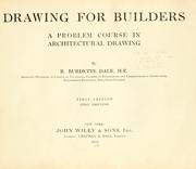 Cover of: Drawing for builders: a problem course in architectural drawing