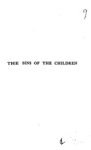 Cover of: sins of the children: a novel
