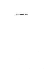 Cover of: Green branches | James Stephens