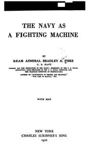 Cover of: The Navy as a fighting machine
