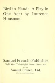 Cover of: Bird in hand by Laurence Housman