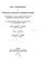 Cover of: The prodromus of Nicolaus Steno's dissertation concerning a solid body enclosed by process of nature within a solid