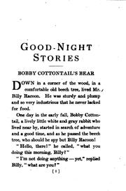 Cover of: Good-night stories