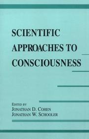 Cover of: Scientific approaches to consciousness