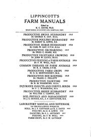 Cover of: Productive Feeding of Farm Animals by F. W. Woll