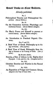 Cover of: Christian doctrine and practice in the twelfth century. by Caroline Frances Cornwallis