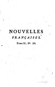 Cover of: Nouvelles françaises