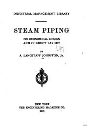 Steam piping by A. Langstaff Johnston