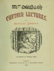 Cover of: Mrs. Caudle's curtain lectures.