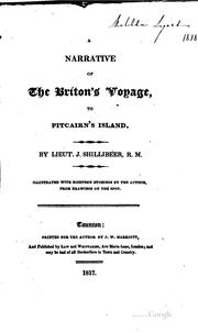 A narrative of the Briton's voyage, to Pitcairn's Island by John Shillibeer