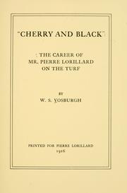Cover of: Cherry and black by Walter Spencer Vosburgh