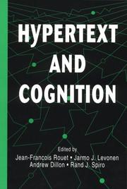 Cover of: Hypertext and cognition