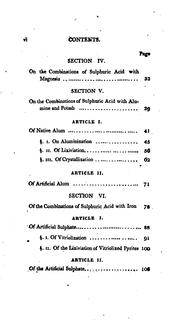 Cover of: Chemistry applied to arts and manufactures.