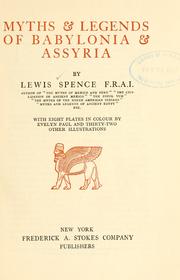 Myths & legends of Babylonia & Assyria by Lewis Spence