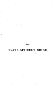 Cover of: The naval officer's guide for preparing ships for sea by Charles Martelli
