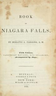 Cover of: The book of Niagara Falls.
