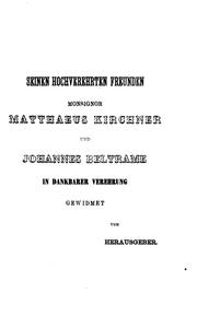 Cover of: Die Dinka-sprache in Central-Africa.: Kurze grammatik, text und wörterbuch.