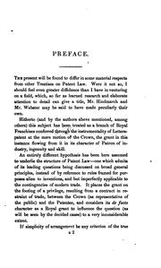 A treatise on the law of letters-patent, for the sole use of inventions in the United Kingdom of Great Britain and Ireland by John Coryton