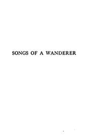 Cover of: Songs of a wanderer