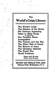 Cover of: The world war: its relation to the Eastern question and Armageddon
