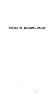 Cover of: Cycles of personal belief