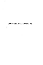 Cover of: The railroad problem