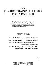 Front cover of The Pilgrim training course for teachers by Unknown