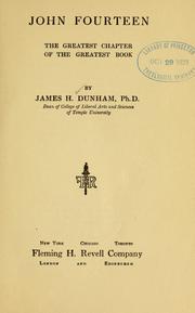 Cover of: John fourteen | James Henry Dunham