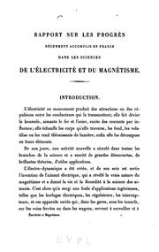 Cover of: De l'électricité: du magnétisme et de la capillarité