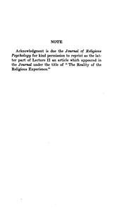 Cover of: The validity of the religious experience by George Alexander Barrow