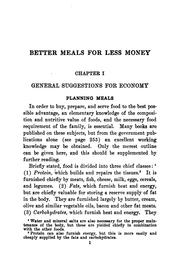 Cover of: Better meals for less money by Greenough, Marietta McPherson Mrs., Greenough, Marietta McPherson Mrs.