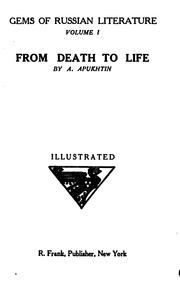 Cover of: From death to life