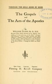 Cover of: The Gospels and the Acts of the apostles