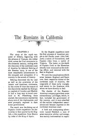 Cover of: The Russian settlement in California known as Fort Ross; founded 1812, abandoned 1841. by Robert A. Thompson