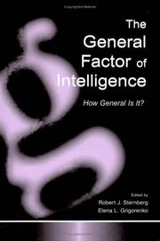 The general factor of intelligence