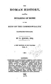 Cover of: The Roman history, from the building of Rome to the ruin of the commonwealth ...