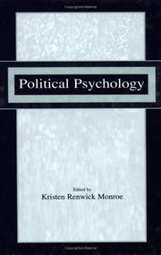 Cover of: Political Psychology by Kristen Renwick Monroe, Kristen Renwick Monroe