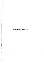 Cover of: Cousin Julia