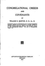 Cover of: Congregational creeds and covenants