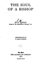 The soul of a bishop by H. G. Wells