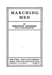 Marching Men by Sherwood Anderson