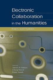 Cover of: Electronic Collaboration in the Humanities by James A. Inman