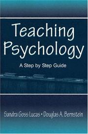 Cover of: Teaching Psychology: A Step-by-Step Guide