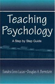 Cover of Teaching psychology