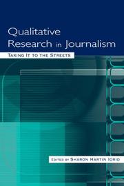 Cover of: Qualitative Research in Journalism by Sharon Hartin Iorio