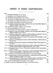 A practical treatise on modern screw-propulsion by N. P. Burgh