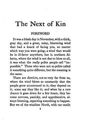Cover of: The next of kin by Nellie L. McClung