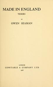Made in England by Sir Owen Seaman