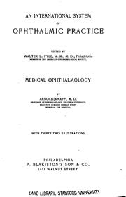 Cover of: Medical ophthalmology