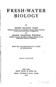 Cover of: Fresh-water biology by Henry Baldwin Ward